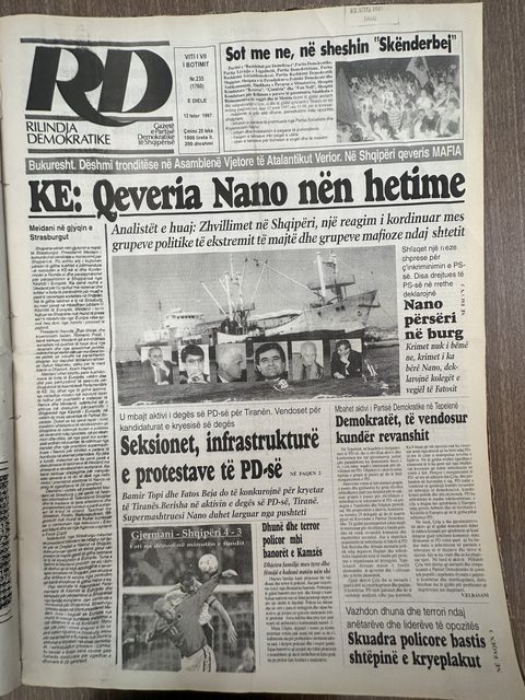 Rilindja Demokratike 1997-10-12